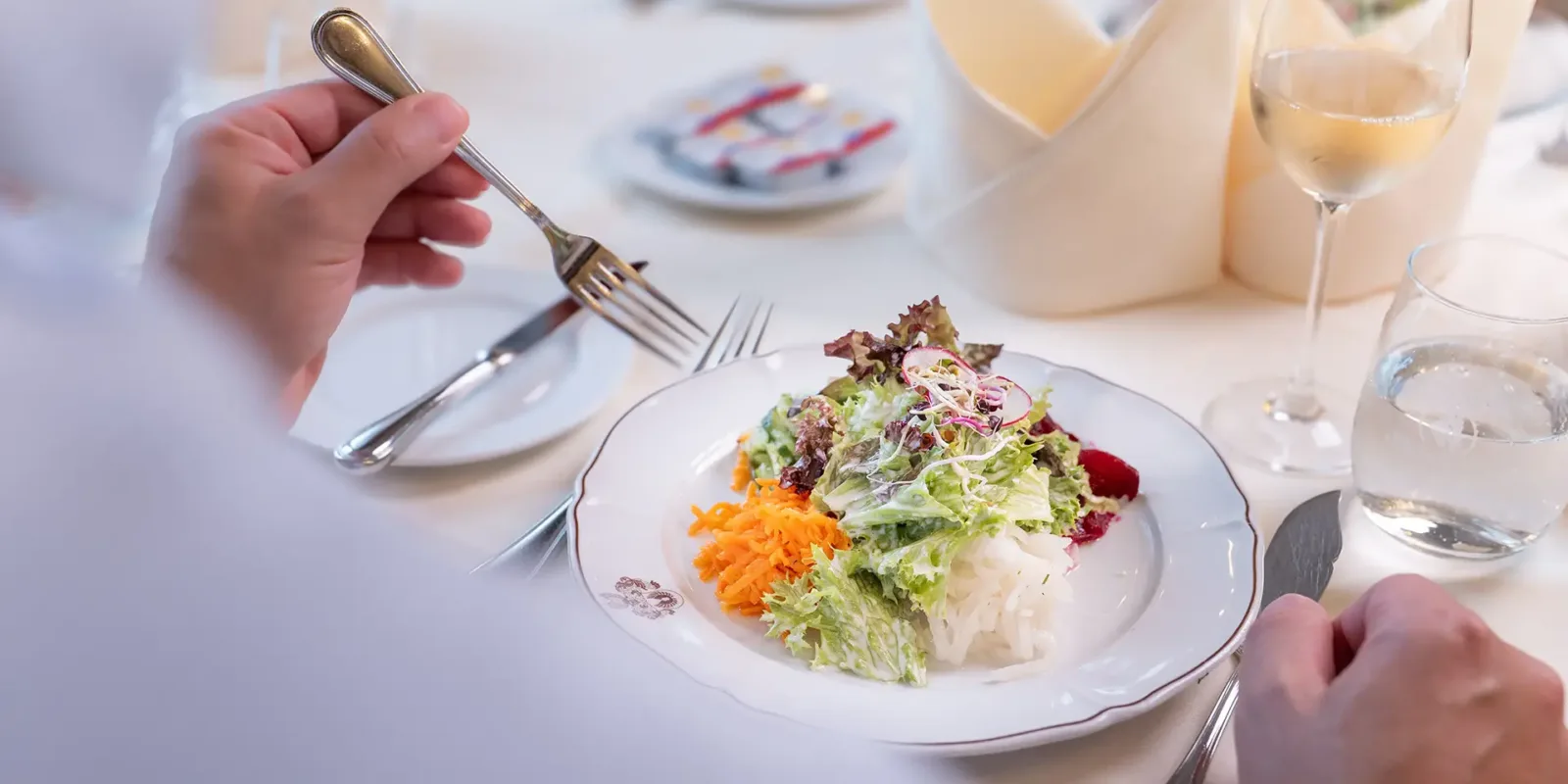 Saisonale Spezialitäten im Restaurant Hallwyl