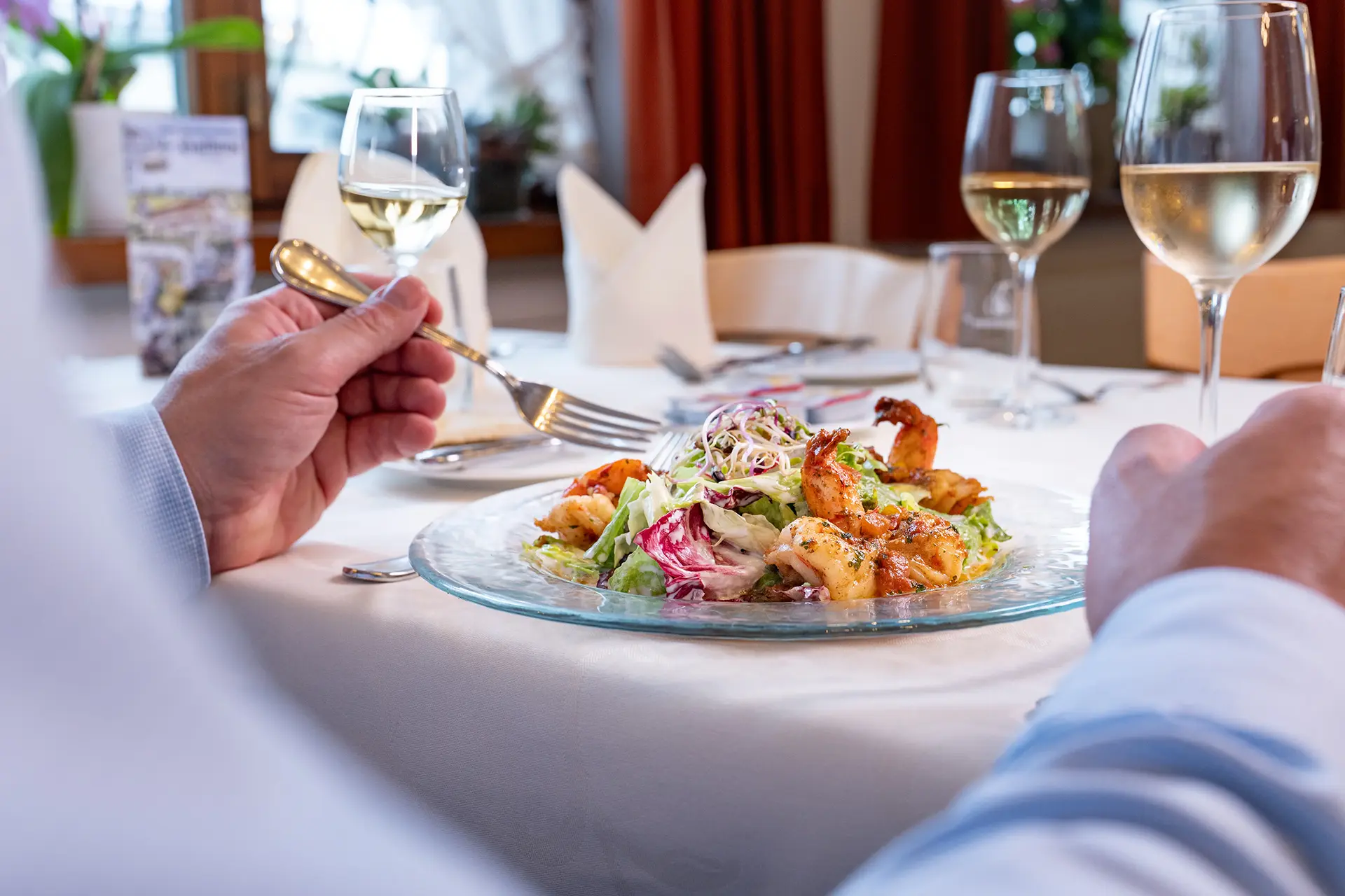 Saisonale Spezialitäten im Restaurant Hallwyl